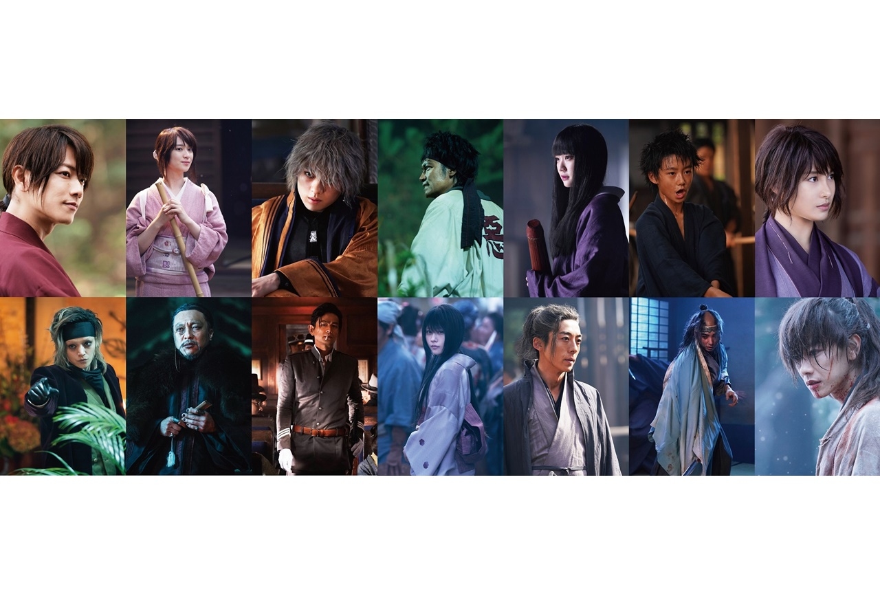 映画『るろうに剣心 最終章』キャストの厳選写真を使用したコミック文庫版帯が登場