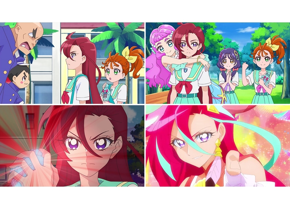 TVアニメ『トロプリ』第5話「先輩参上! 燃えろ!キュアフラミンゴ!」の先行カット到着!