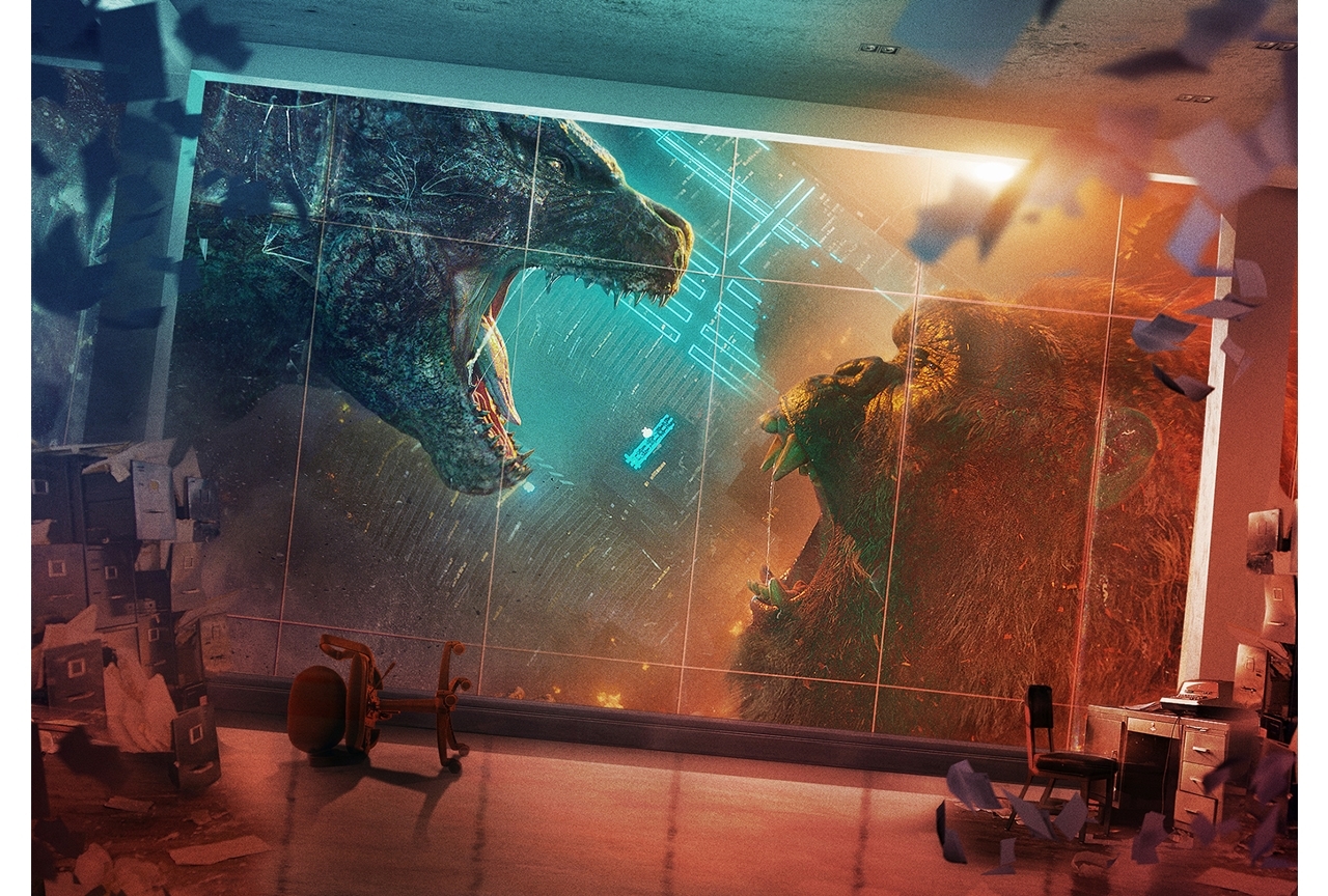 映画『ゴジラvsコング』が全世界で週末興行ランキングNO.1を獲得