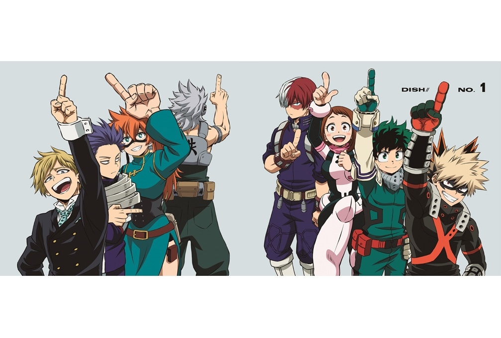 春アニメ『僕のヒーローアカデミア』第5期OPテーマCDジャケット公開