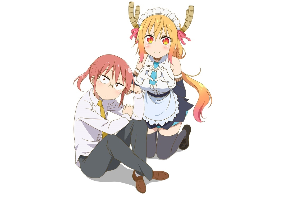 TVアニメ『メイドラゴンＳ』5週連続ビジュアル／第1弾は小林さん＆トール