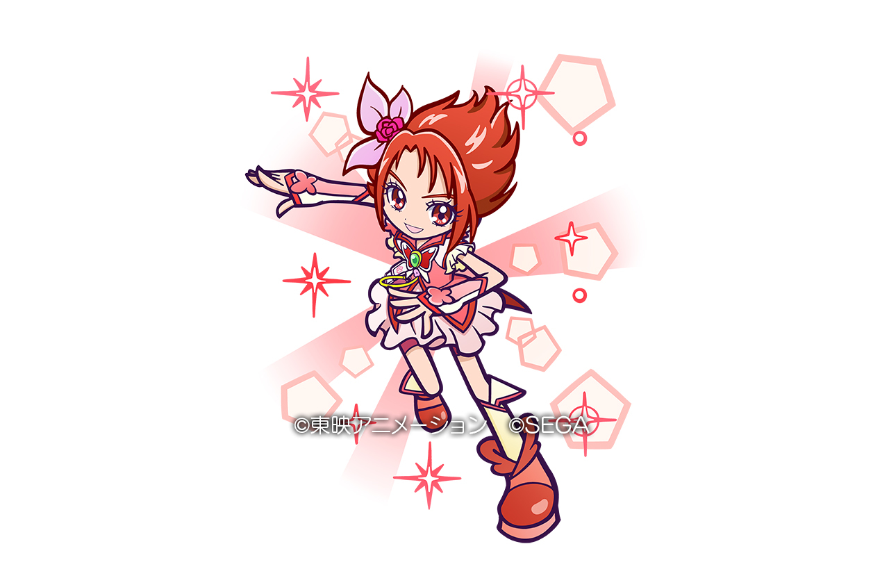 『ぷよクエ』×『プリキュア5GoGo！』コラボ開催決定、オリジナルイラストの「キュアルージュ」先行公開