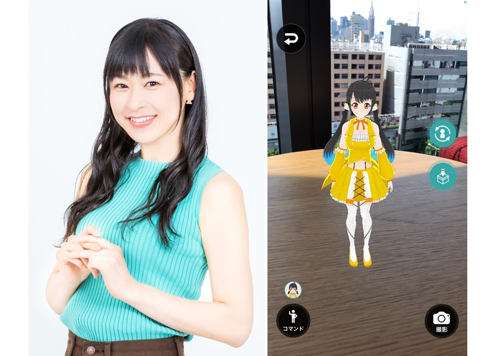 ​声優・徳井青空のバーチャルアバター徳井V青空が、バーチャルフィギュアとして発売決定！