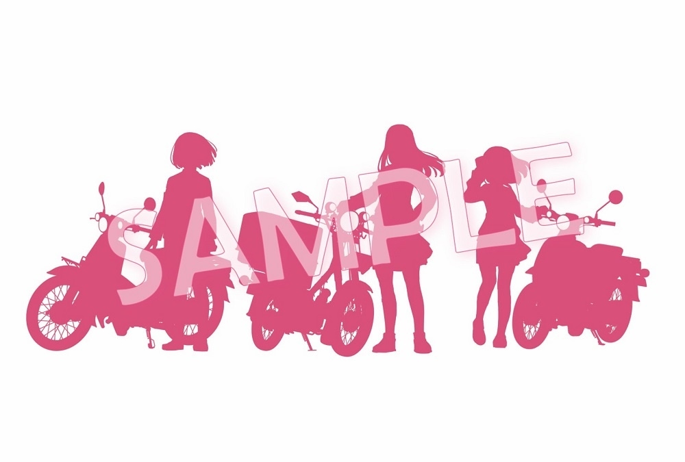 春アニメ『スーパーカブ』BDBOX特典にスペシャルステッカーが追加