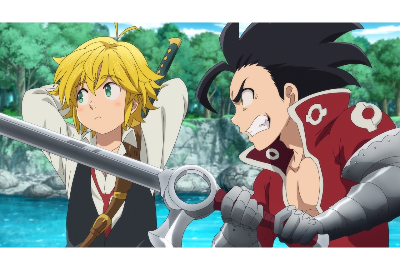 『劇場版 七つの大罪』メリオダス＆ゼルドリス兄弟の場面カットが到着