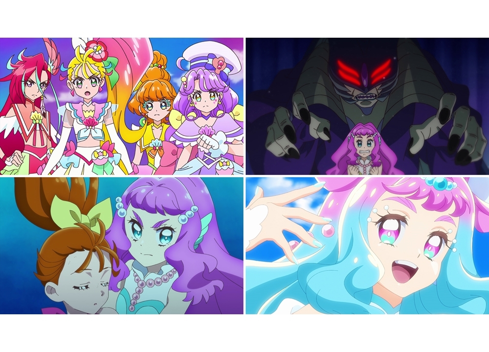 TVアニメ『トロプリ』第17話「人魚の奇跡！　変身！キュアラメール！」より先行カット到着！