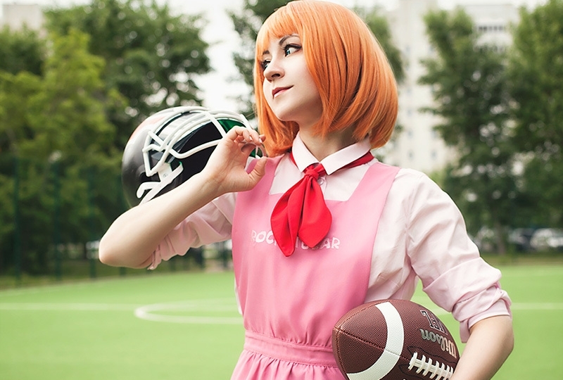 女子マネージャーキャラのかわいいコスプレ特集│姉崎まもり、松岡江など