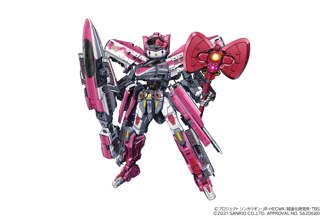 春アニメ『シンカリオンＺ』第16話に「シンカリオン ハローキティ」が登場