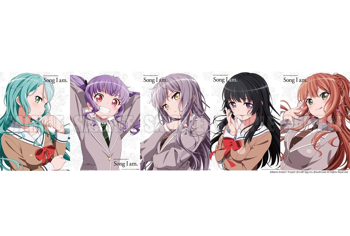 劇場版『バンドリEoR2』7/16より描き下ろしA4ポスター（全5種）配布開始