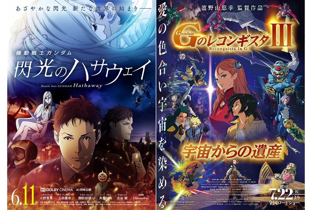 劇場版『Ｇのレコンギスタ Ⅲ』×『閃光のハサウェイ』半券キャンペーン開催