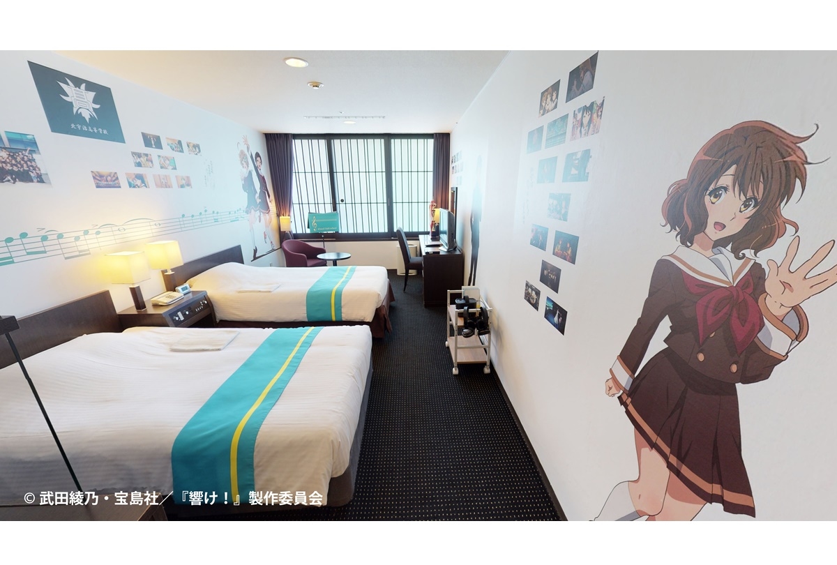 『響け！ユーフォニアム』×京都タワーホテル コラボルーム登場