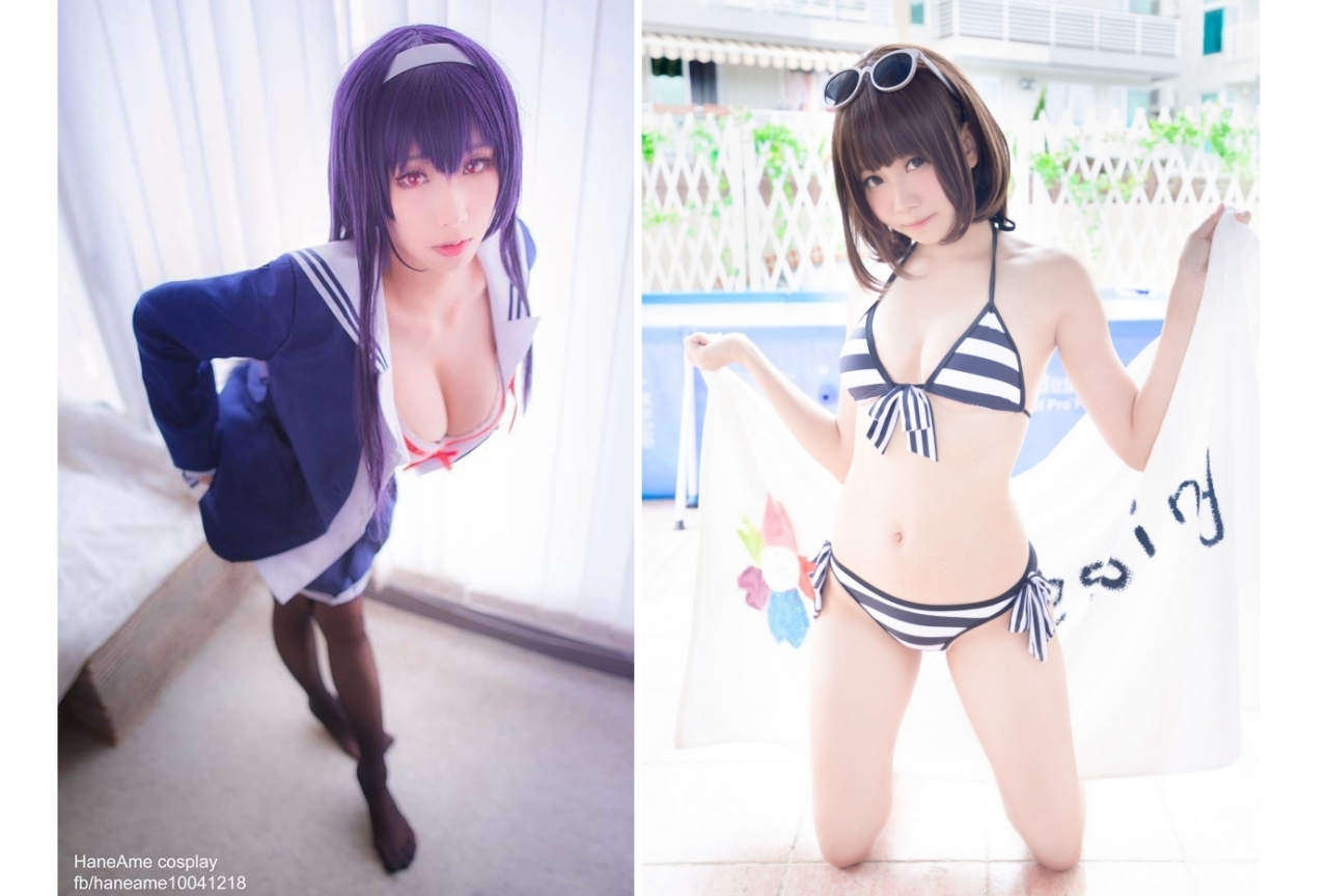 『冴えカノ』加藤恵、英梨々、霞ヶ丘詩羽ののコスプレ特集