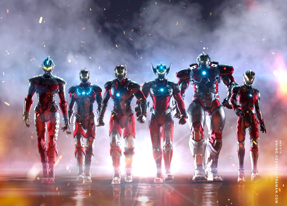 アニメ『ULTRAMAN』シーズン2より、“６戦士”集結のティザービジュアル解禁！