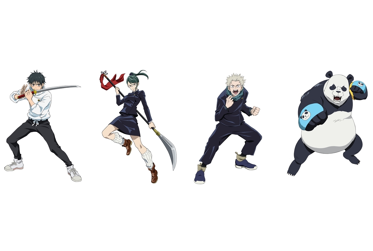 『劇場版 呪術廻戦 0』憂太、真希、棘、パンダの最新ビジュアルが解禁