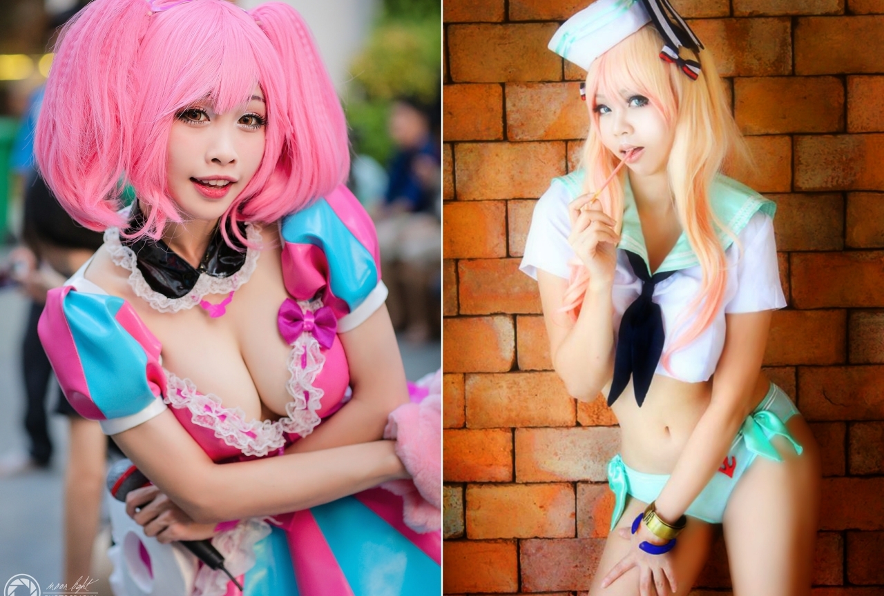 『マクロス』シェリル、マキナ・中島の美しいコスプレ特集