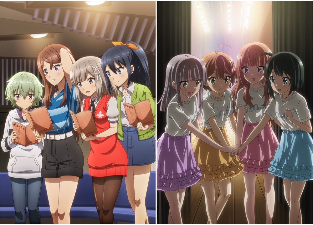 冬アニメ『CUE!』新キービジュアル「Flower」「Bird」公開!