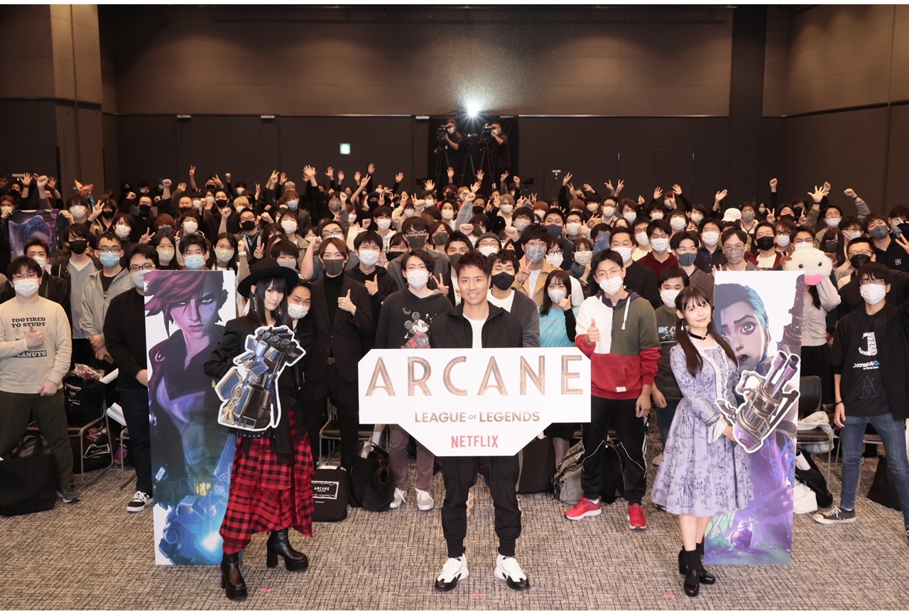 アニメ『Arcane(アーケイン)』声優・上坂すみれら登壇!公開記念舞台挨拶公式レポ到着
