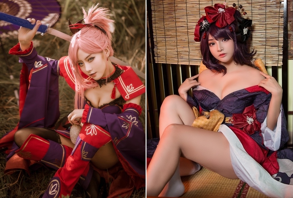 『FGO』宮本武蔵、葛飾北斎の美しいコスプレ特集