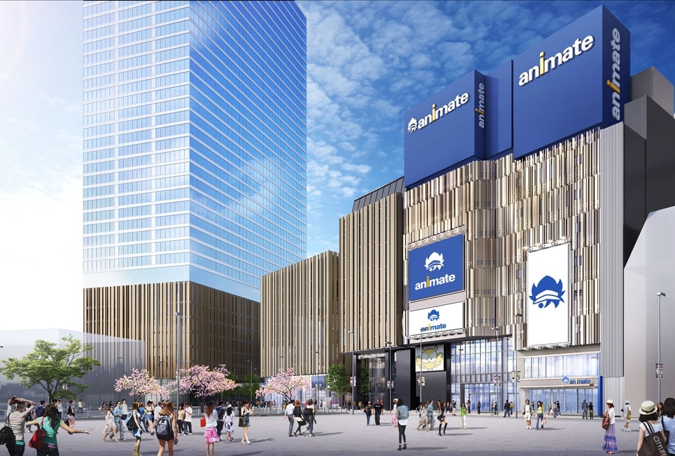 「アニメイト池袋本店」オープン40周年を迎える2023年春にリニューアル