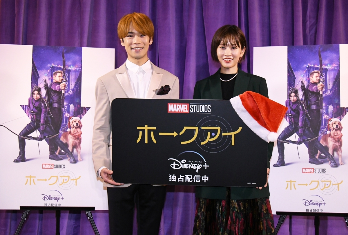 『ホークアイ』前田敦子&小野賢章 クリスマストークイベントレポート