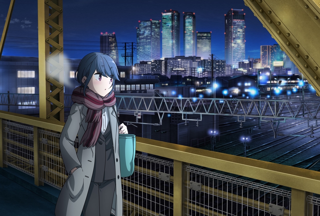 映画『ゆるキャン△』オフショットビジュアル第二弾に志摩リン登場！