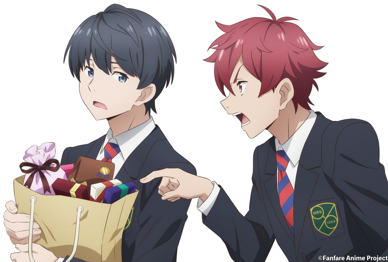 春アニメ『群青のファンファーレ』バレンタインデー特別イラストを公開