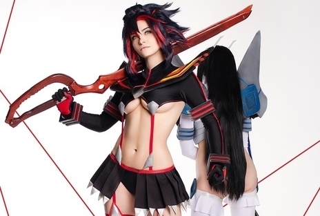 『キルラキル』の美しいコスプレ特集│纏流子、鬼龍院皐月、満艦飾マコ