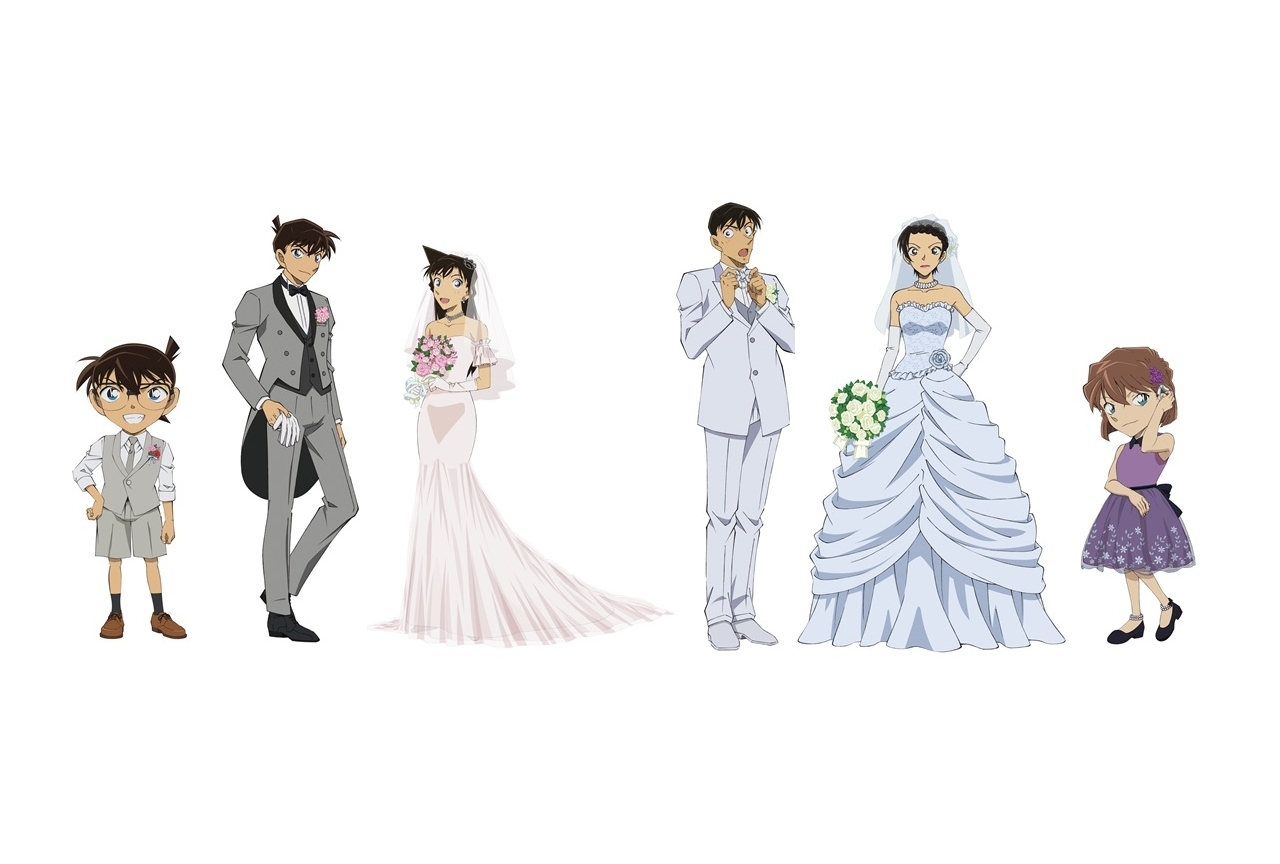 アニメ映画『名探偵コナン ハロウィンの花嫁』新ビジュアル公開