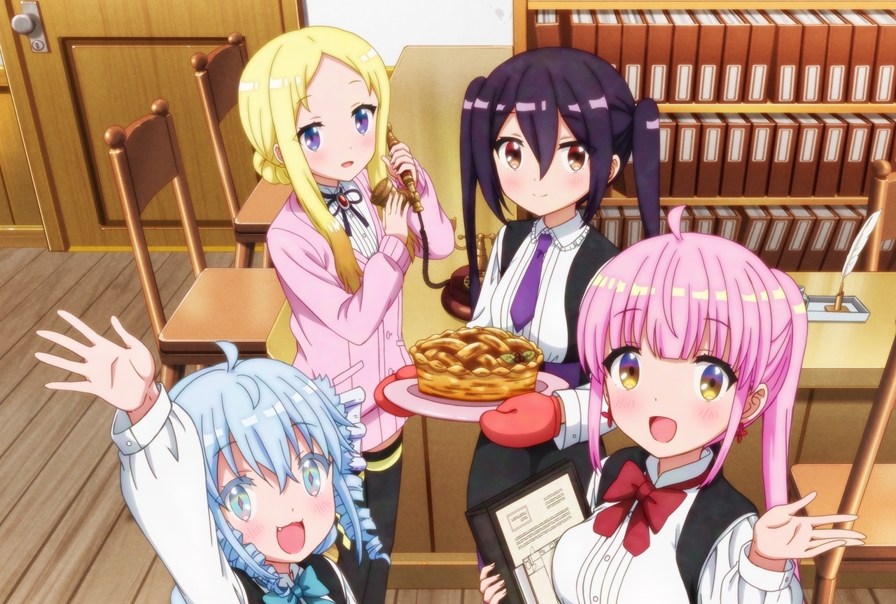 春アニメ『RPG不動産』キービジュアル公開！ラキラ（CV.石見舞菜香）のキャラPV解禁