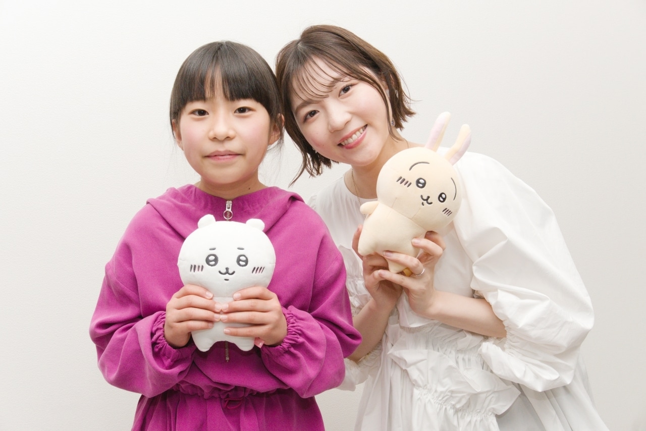 春アニメ『ちいかわ』青木遥（ちいかわ役）・小澤亜李（うさぎ役）インタビュー