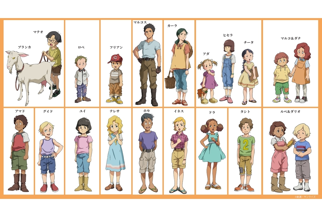 アニメ映画『機動戦士ガンダム ククルス・ドアンの島』新キャラ設定画を解禁！