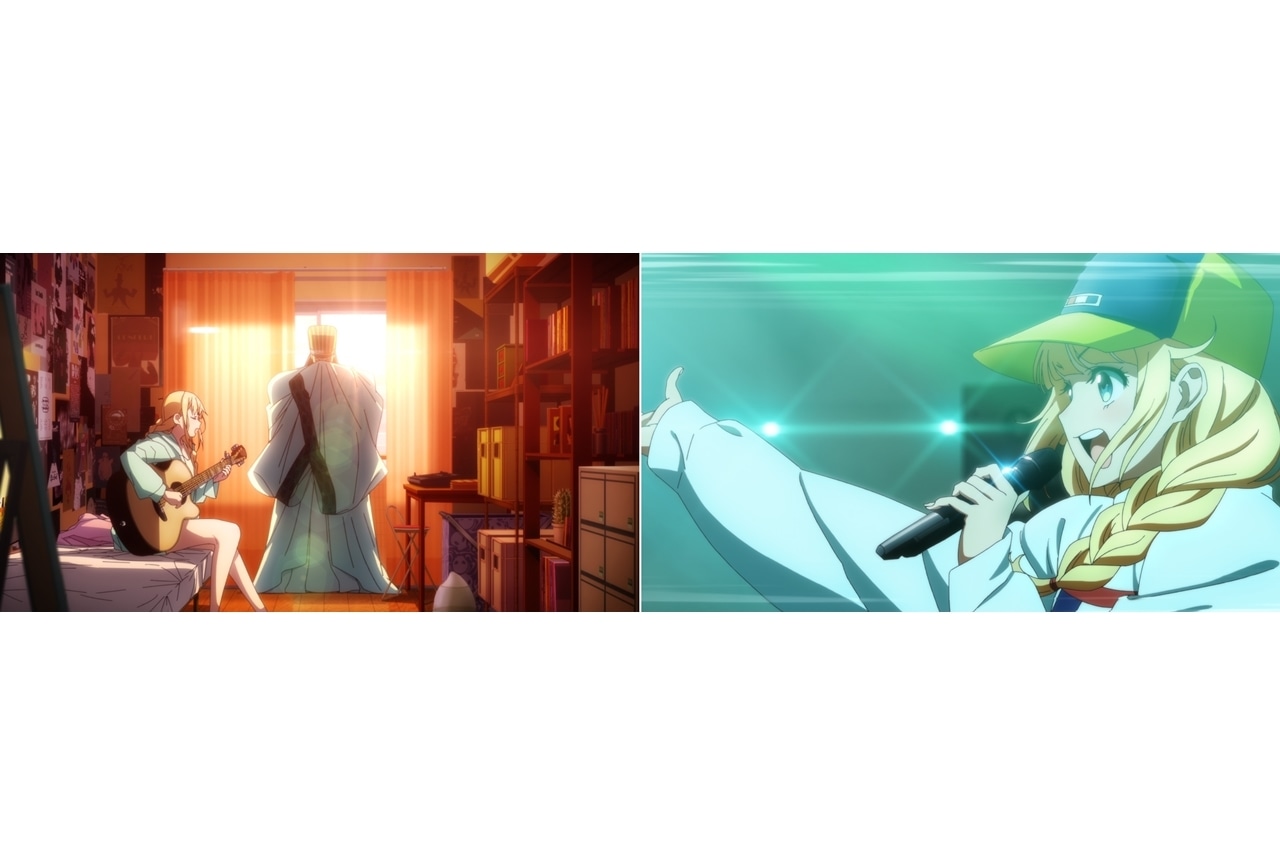 春アニメ『パリピ孔明』第1・2話より、話題の歌唱シーンをチョイ見せ！