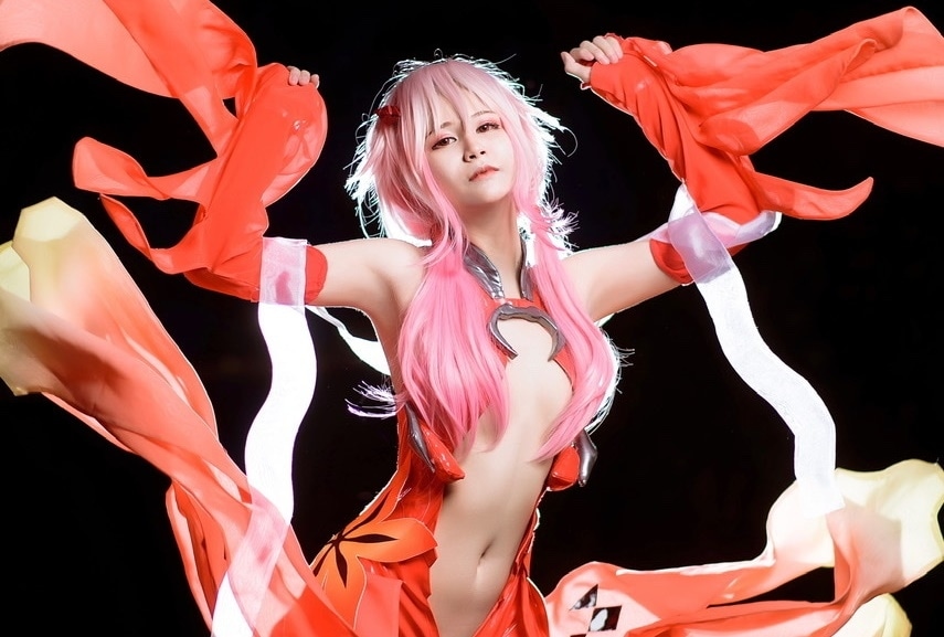 『ギルティクラウン』楪いのりの美しいコスプレ写真