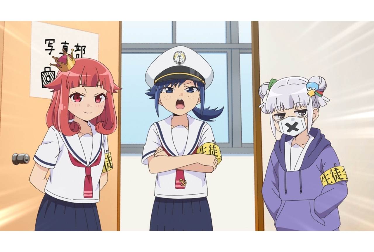 春アニメ『八十亀ちゃんかんさつにっき 4さつめ』第2話「いりゃあせ、生徒会長」先行カット到着！