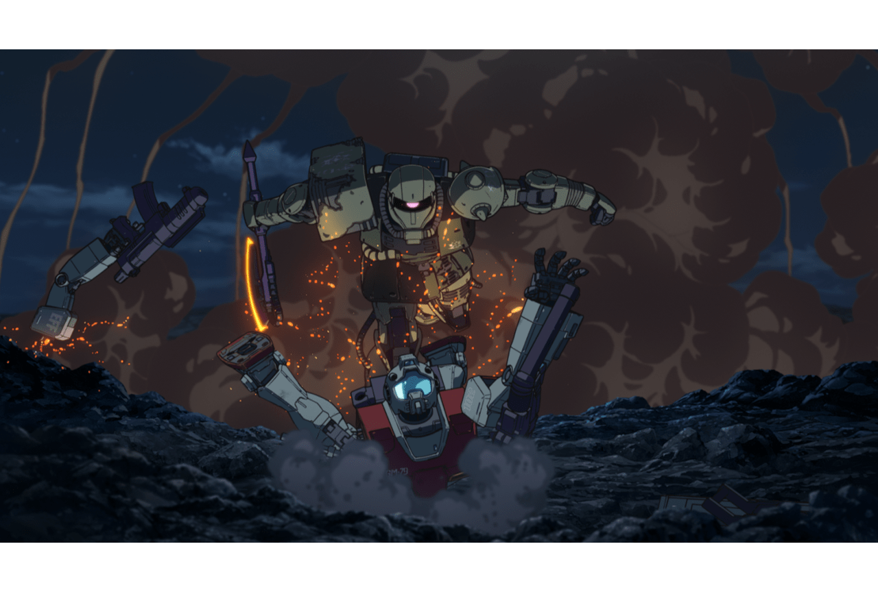 アニメ映画『機動戦士ガンダム ククルス・ドアンの島』メカシーン先行カットが公開