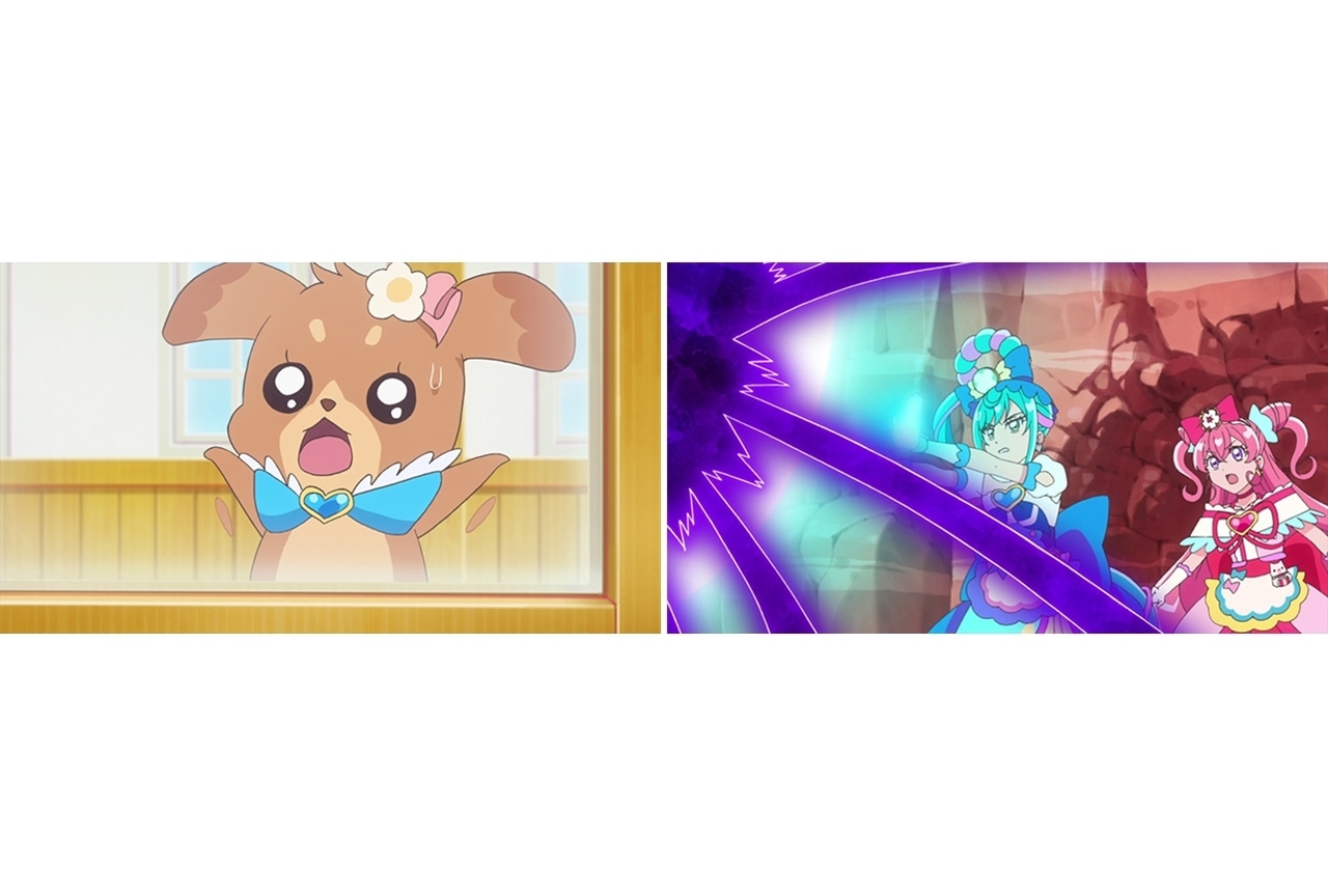 TVアニメ『デパプリ』第6話「学校！怪物！大パニック！？ねらわれたエビフライ！」先行カット公開！