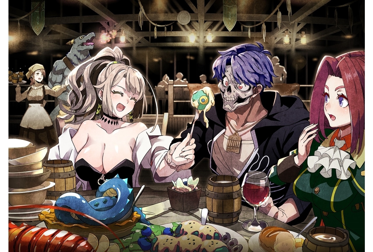 オーバーラップノベルス『望まぬ不死の冒険者』アニメ化決定!