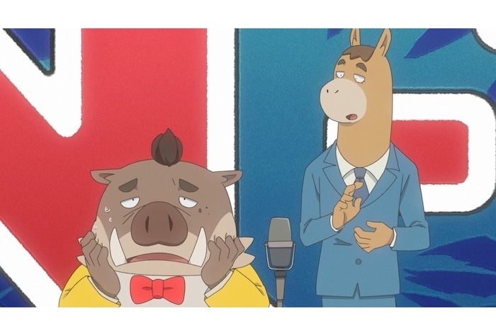 『映画 オッドタクシー イン・ザ・ウッズ』ダイアン演じるお笑いコンビの本編映像を一部公開!