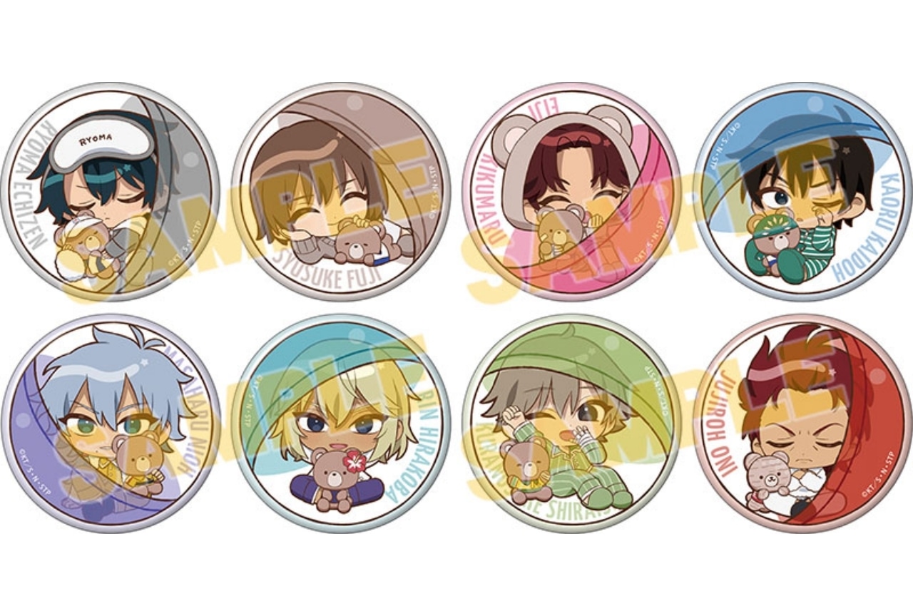 「アニカプ」に『新テニスの王子様』パジャマモチーフ缶バッジが登場