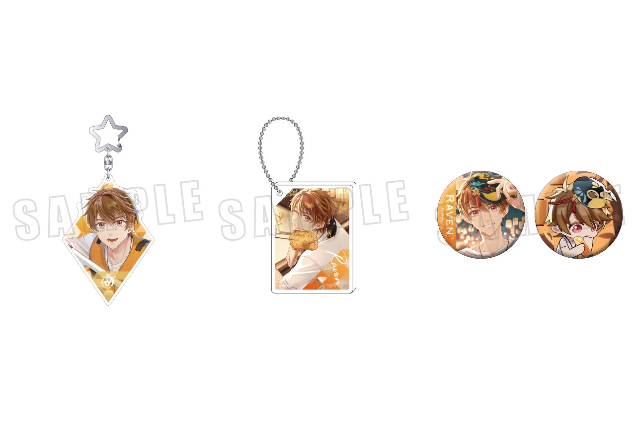 『未定事件簿』アクキーなどグッズ3種がアニメイトで5/20頃発売