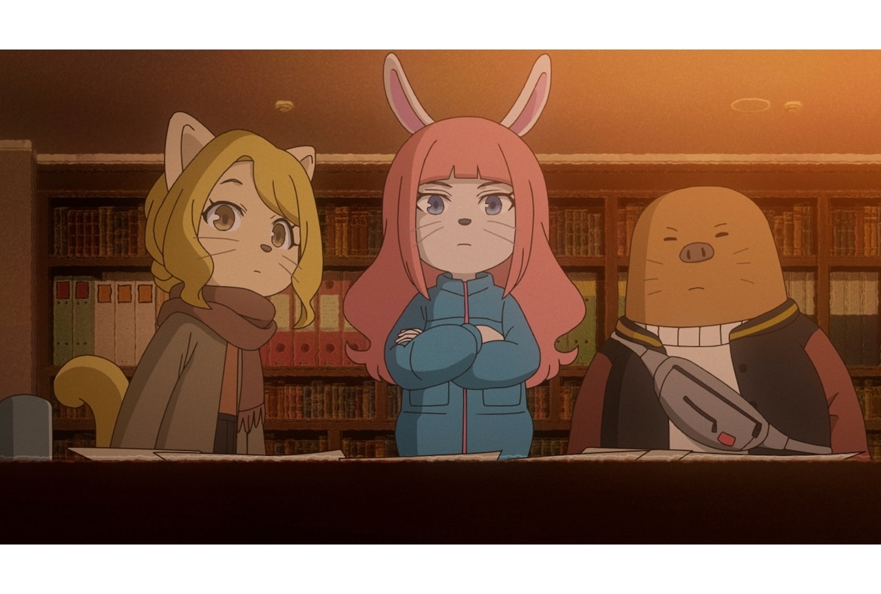 『映画 オッドタクシー イン・ザ・ウッズ』事件の鍵を握る【謎の3人組】場面写真解禁！