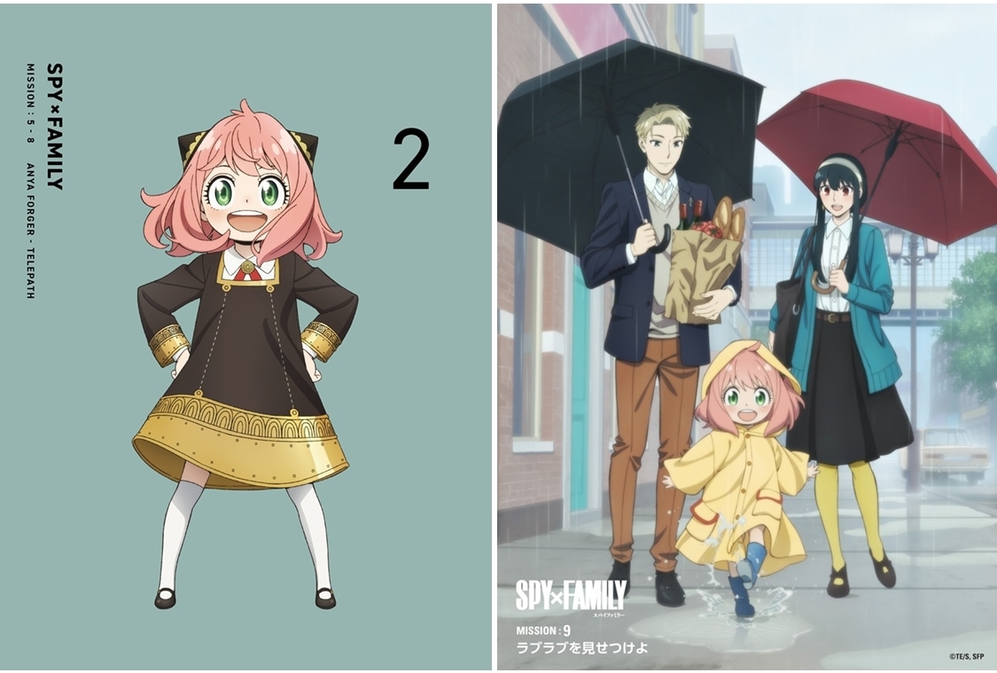 春アニメ『SPY×FAMILY』BD＆DVD第2巻のジャケ写、第9話のメインビジュアル公開