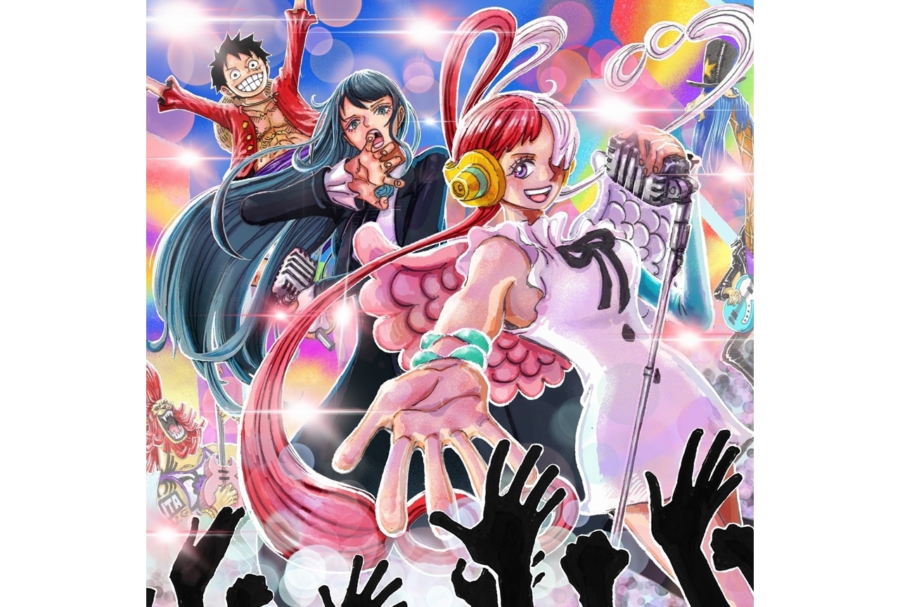 アニメ映画『ONE PIECE FILM RED』尾田栄一郎描き下ろしアルバムジャケ写公開