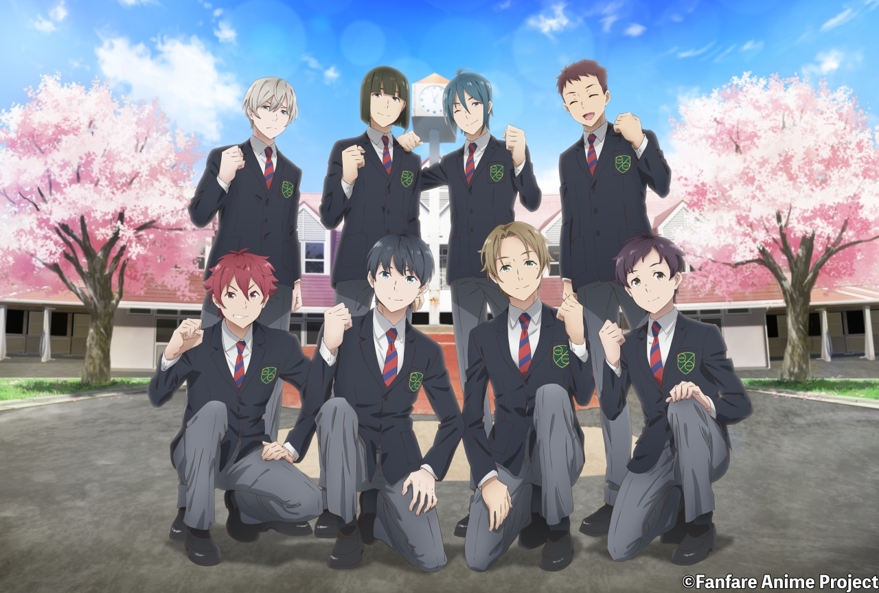 春アニメ『群青のファンファーレ』最終話放送後の特別イラスト公開