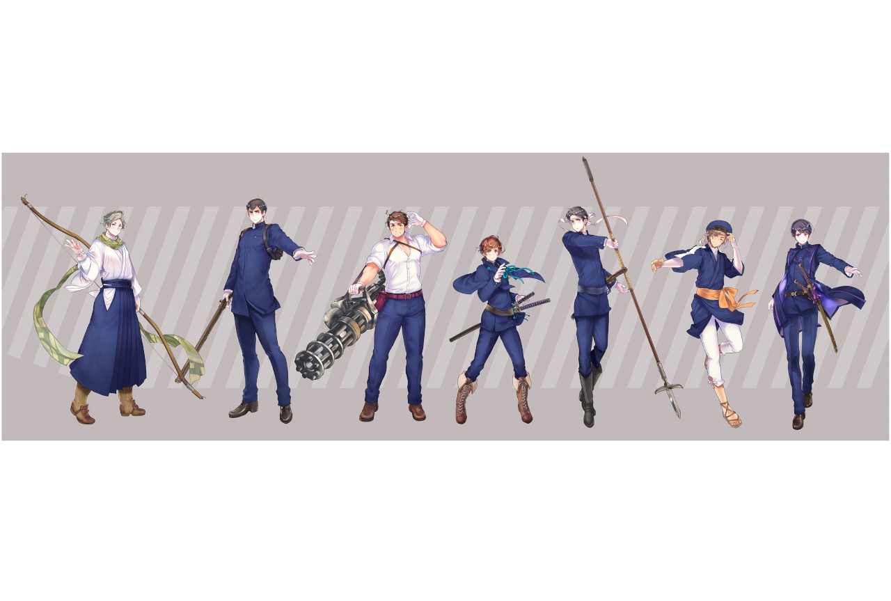 新祐樹ら出演『総理倶楽部』キャラソン＆ドラマCDが今秋から発売！