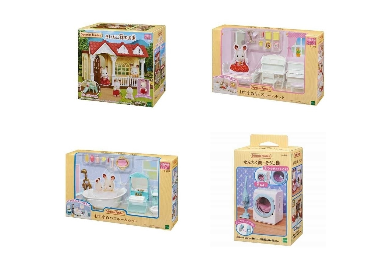 アニメイト通販にて「シルバニアファミリー」関連商品が販売中!