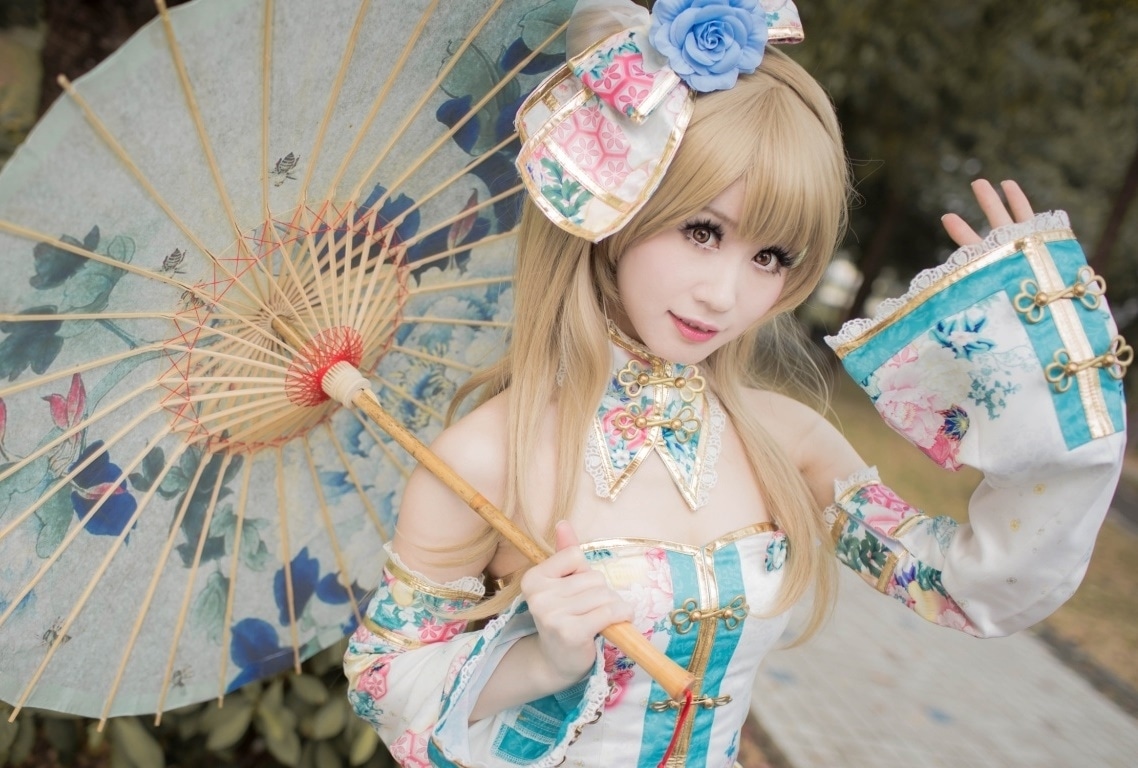 チャイナドレス姿の美しいコスプレ特集│東條希、李苺鈴、藍猫ら