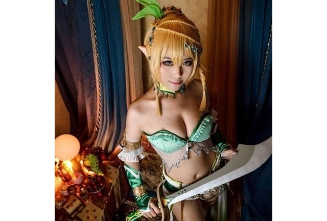 『SAO』シリカ＆リーファのかわいいコスプレ写真