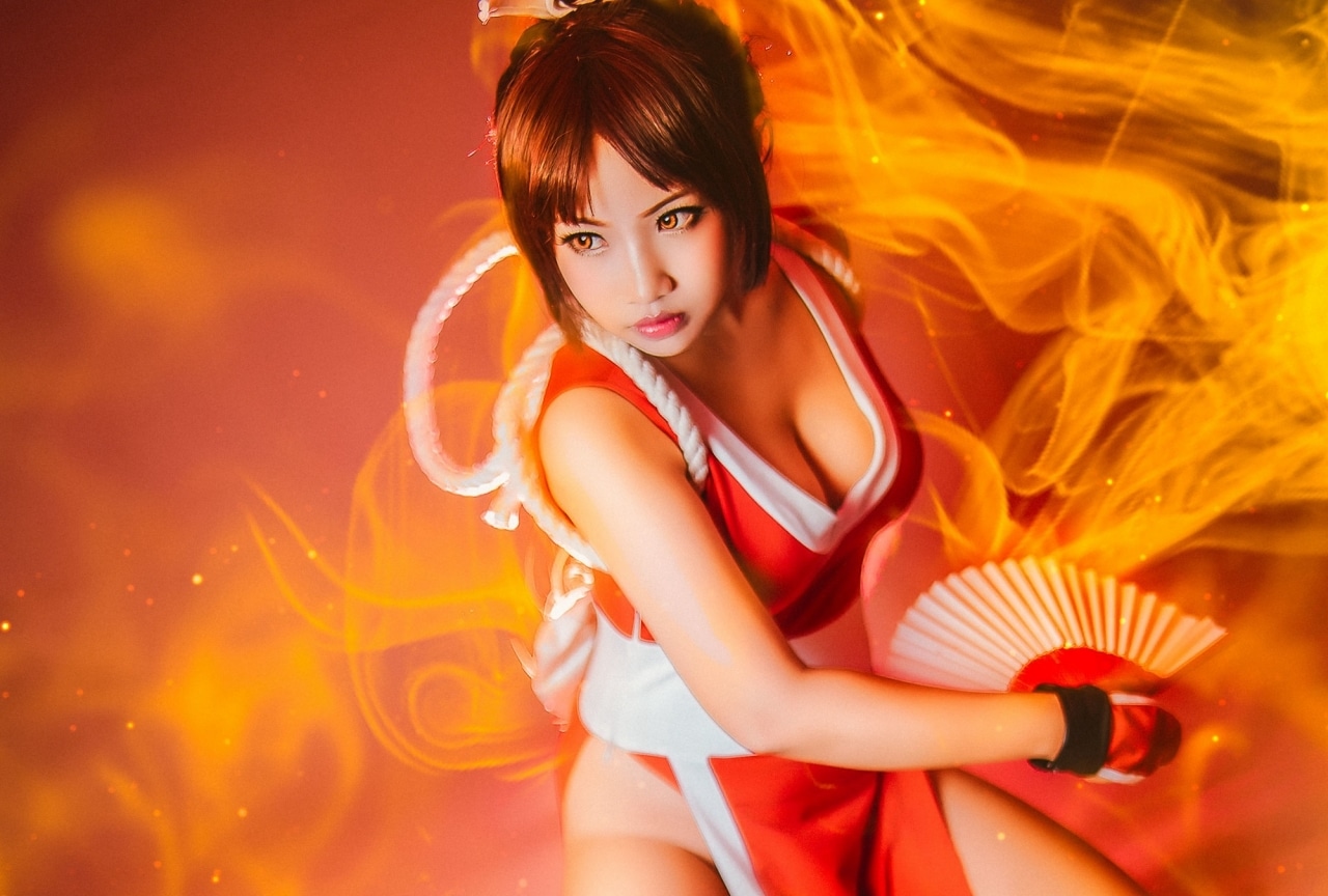 『餓狼伝説』不知火舞の美麗なコスプレ特集