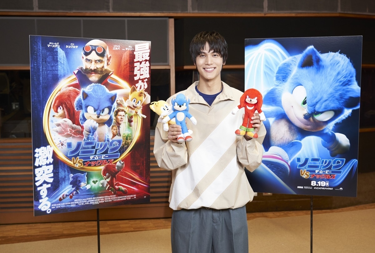 『ソニック・ザ・ムービー／ソニック VS ナックルズ』初対決シーン本編映像 解禁